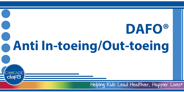 DAFO Anti In-toeing/Out-toeing