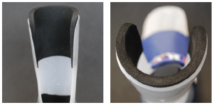 Pictured posterior shim pad