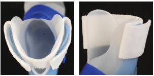 Pictured inside out strap