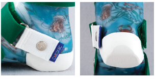 Pictured heel only wedge